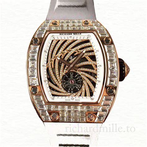 rm richard mille trasparente donna|RM 30.